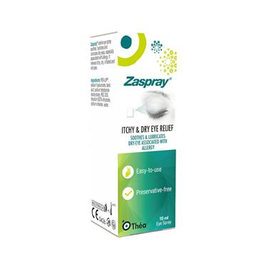 ZaSpray Itchy & Dry Eye Relief 10ml Eye Spray