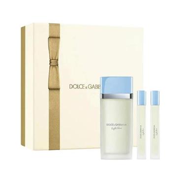 D&G Light Blue Ladies 100 mL 3-piece Gift