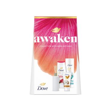 Dove Awaken Collection+Reed Diffuser Gift Set