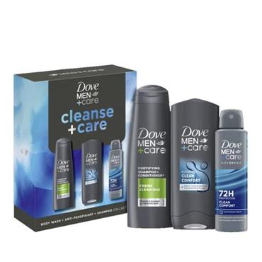 Dove Men +Care Cleanse + Care Trio Gift Set