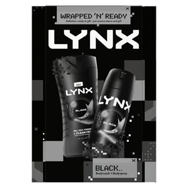 Lynx Duo Black Gift Set