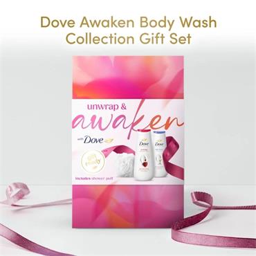 Dove Awaken Body Wash Collection Gift Set