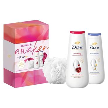 Dove Awaken Body Wash Collection Gift Set