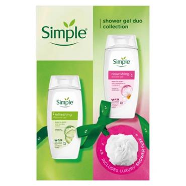 Simple Shower Gel Selection Gift Set 