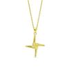 Kilkenny Silver Saint Brigid’s Cross Pendant - Yellow Gold KS591YG