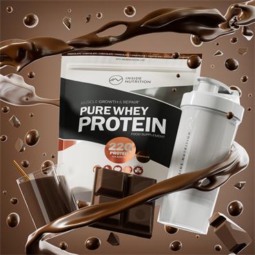 Inside Nutrition Whey Protein Powder 1kg – Chocolate