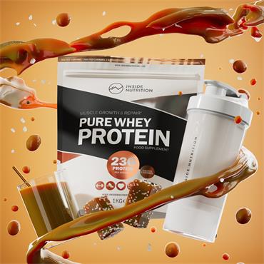 Inside Nutrition Whey Protein Powder 1kg – Salted Caramel