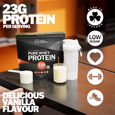Inside Nutrition Whey Protein Powder 2kg – Vanilla