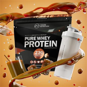 Inside Nutrition Whey Protein Powder 2kg – Salted Caramel