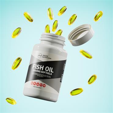 Inside Nutrition Fish Oil 1000mg Capsules