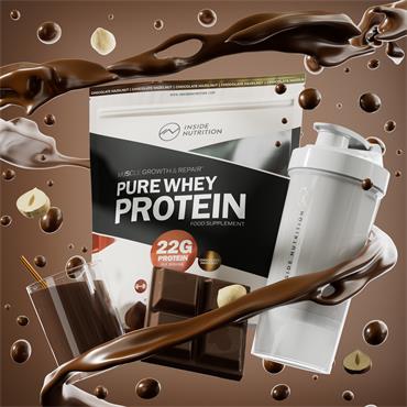 Inside Nutrition Whey Protein Powder 1Kg – Chocolate Hazelnut
