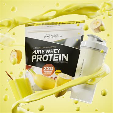 Inside Nutrition Whey Protein Powder 1Kg – Banana