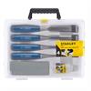 STANLEY 0-160130 5002 - Chisel Set - 6,12,18,25 - Oil & Stone