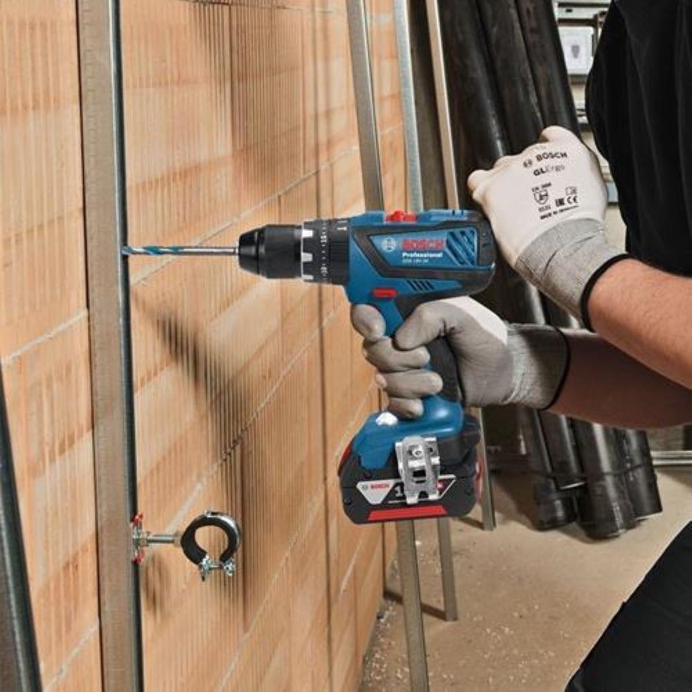 Bosch 18v Brushless Twin Kit, Combi Drill & Impact Driver, 2x 4Ah