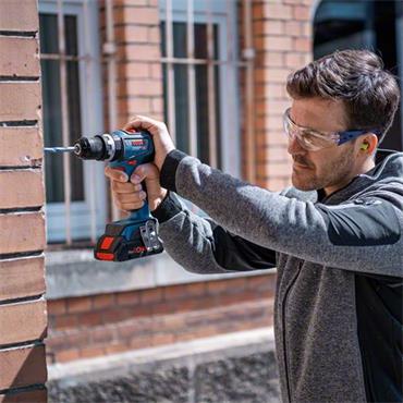 Bosch GSB18V-90C - Brushless 18V Combi in L-BOXX - 06019K6102