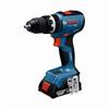 Bosch GSB 18V-65 - 18v Cordless Combi Drill - 2xGBA 5.0Ah, Charger, L-BOXX - 06019N3373