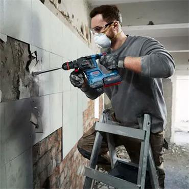 Bosch GBH18V-22 - Cordless Rotary Hammer with ONECHUCK - 0611924100