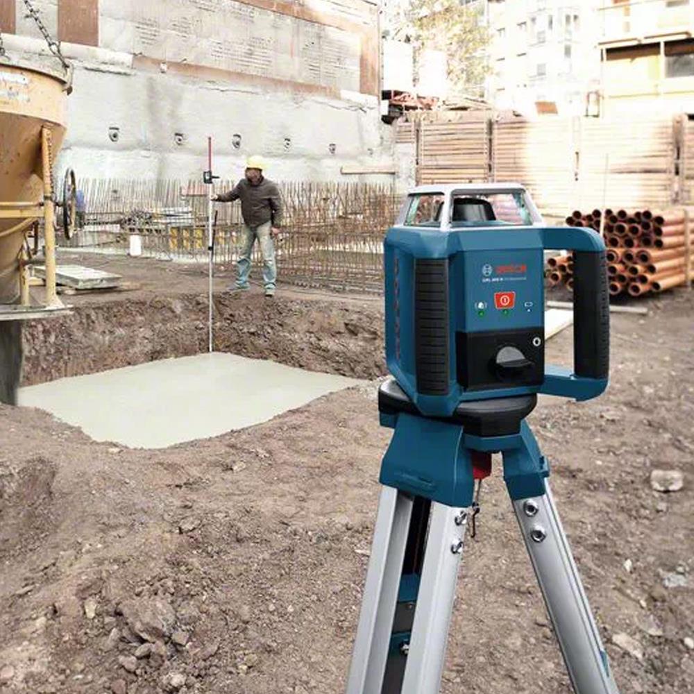 Bosch GRL400 H Professional Rotary Laser Set & Tricase 06159940JY