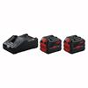 Bosch Starter Kit - 2 x PROCORE 18v 12.0Ah + GAL 18V-160 - 1600A02T5X