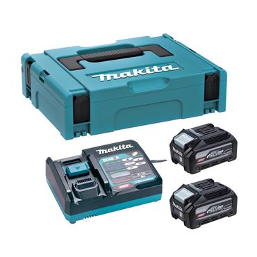 Makita Power Source Kit XGT - BL4040F (X2) DC40RA 240v - 1911C9-1