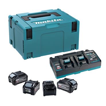 Makita Power Source Kit XGT - BL4040F (X4) DC40RB 240v - 1911G5-7