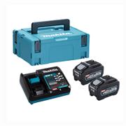 Makita 191V42-8 - 40v Power Source Kit XGT - 2x5ah/RapidCharge/Case