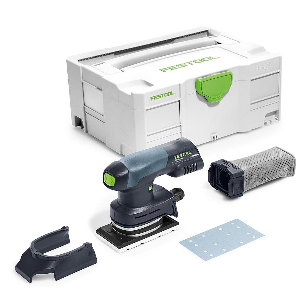 Festool Cordless orbital sander RTSC 400 LiBasic Powertool.ie Ireland