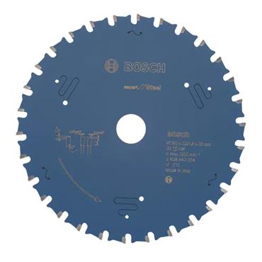 Bosch Circular Saw Blade - Expert For Steel - 160 x 20 x 2.0 mm - 30T - 2608643054