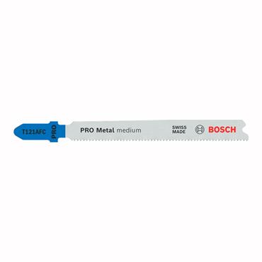 Bosch T121AFC  - PRO Metal Medium - Jigsaw Blade - 92mm - 5pcs - 2608655106