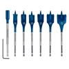 BOSCH EXPERT Self Cut Speed Spade Drill Bit Set - 7-pc - 2608900334