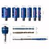 Bosch Expert Construction Material Pc Plus Universal Hole Saw Set - 2608901951