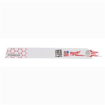 Milwaukee Sawzall - HEAVY DUTY TORCH - Demolition Blades - 230mm x 14 TPI - 5pc - 48475787