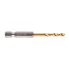 Milwaukee Metal Drill - ShW HSS-G TIN RED HEX - 3.2mm - 2pc - 48894706
