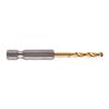 Milwaukee Metal Drill - ShW HSS-G TIN RED HEX - 3.0mm - 2pc - 48894763