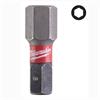 Milwaukee SHOCKWAVE Impack Duty - Screwdriving Bit - HEX 8 x 25mm - 4932430898