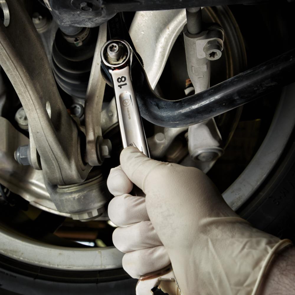 Milwaukee MAX BITE Ratchet Combination Spanner Set 15pc