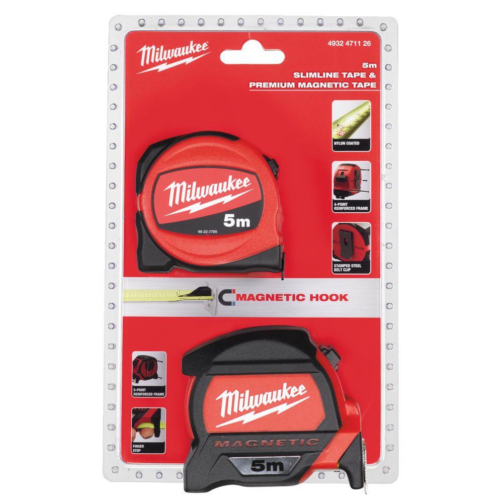 Milwaukee Tape Measure Two Pack Powertool.ie Ireland