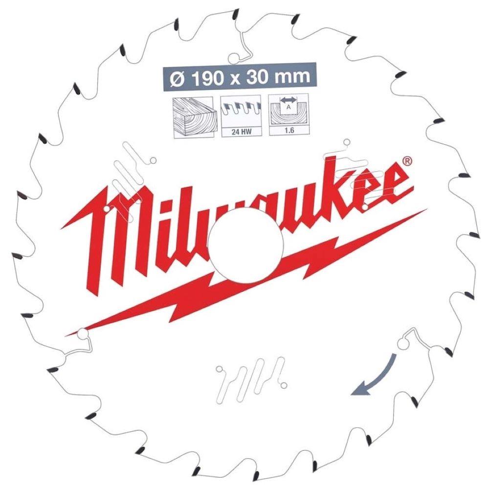 Milwaukee Circular Saw Blade for Hand Held Circular Saws 190X30X1