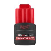 Milwaukee M12 M12 HB2.5 - High Output 2.5ah Battery - 4932480164