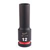 Milwaukee  ShW IMPACT DUTY - Hex Socket - 1/2 deep - 12mm - 1pc - 4932480342