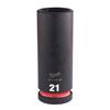 Milwaukee  ShW IMPACT DUTY - Hex Socket - 1/2 deep - 21mm - 1pc - 4932480342