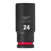 Milwaukee  ShW IMPACT DUTY - Hex Socket - 1/2 deep - 24mm - 1pc - 4932480342