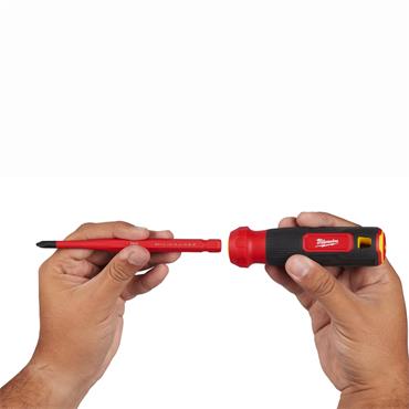 Milwaukee Insulated 4 in 1 TORX Milti-Bit Screwdriver Set - 4932493658