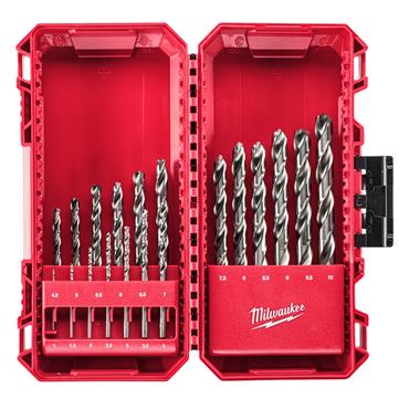 Milwaukee THUNDERWEB - HSS-GROUND Metal Drill Bits - DIN338 - 19pc - 4932493869