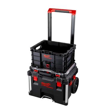 Milwaukee PACKOUT  3pc Organiser/Crate/Wheeled Trolley - Promo - 4932493927