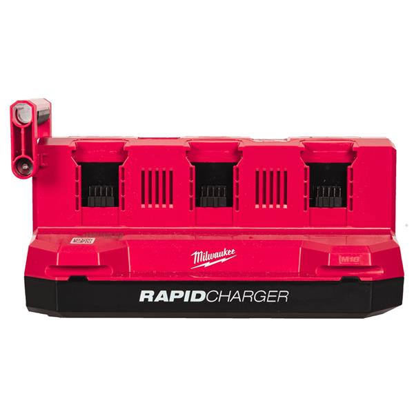 Milwaukee M18MPC6 M18 MOBILE PACKOUT Six Bay Rapid Charger