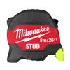 Milwaukee STUD - Tape Measure - Gen III - 4932498766 - 8m/26ft-33