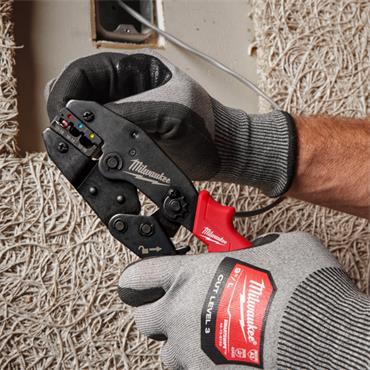 Milwaukee Ratcheting Insulated Terminals Crimper - 4932499025