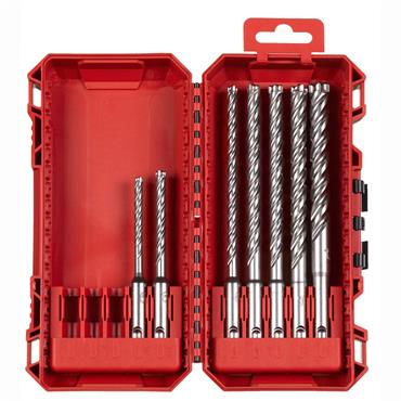 Milwaukee SDS+ MX4 Set 1-7pc 12pc - 4932500060