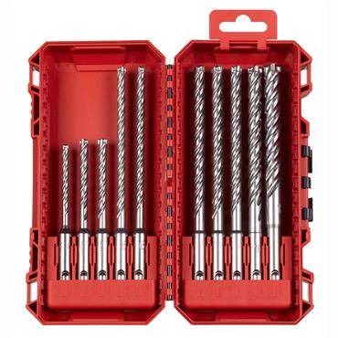 Milwaukee SDS+ MX4 Set 3-10pc 12pc - 4932500062